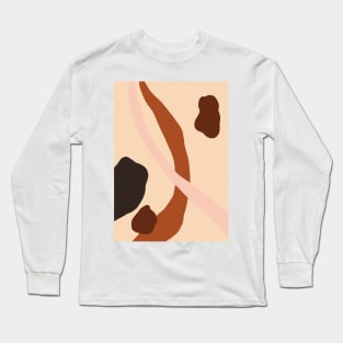 Abstract Earth Tones 3.3 Long Sleeve T-Shirt